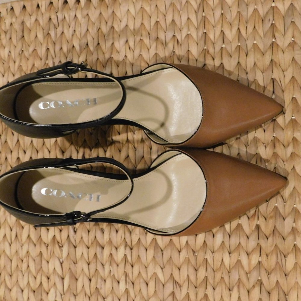 NIB COACH Seline D'Orsay Pumps 7M - Picture 2 of 5